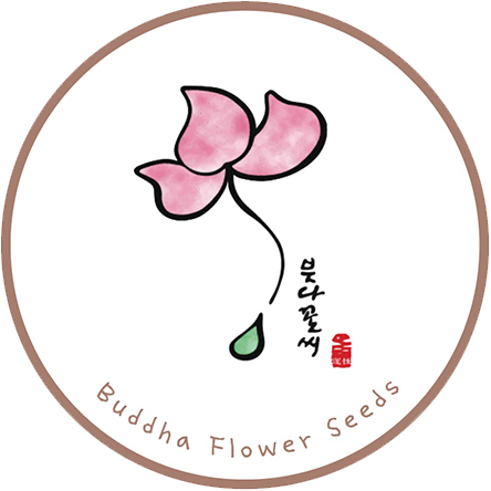 꽃씨명상터 로고